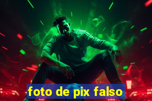 foto de pix falso